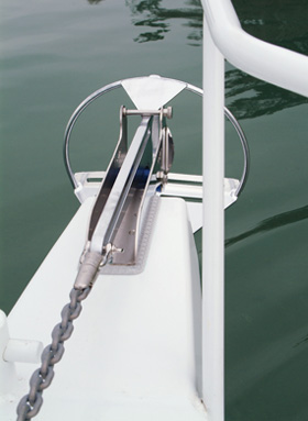 Bowsprit in use